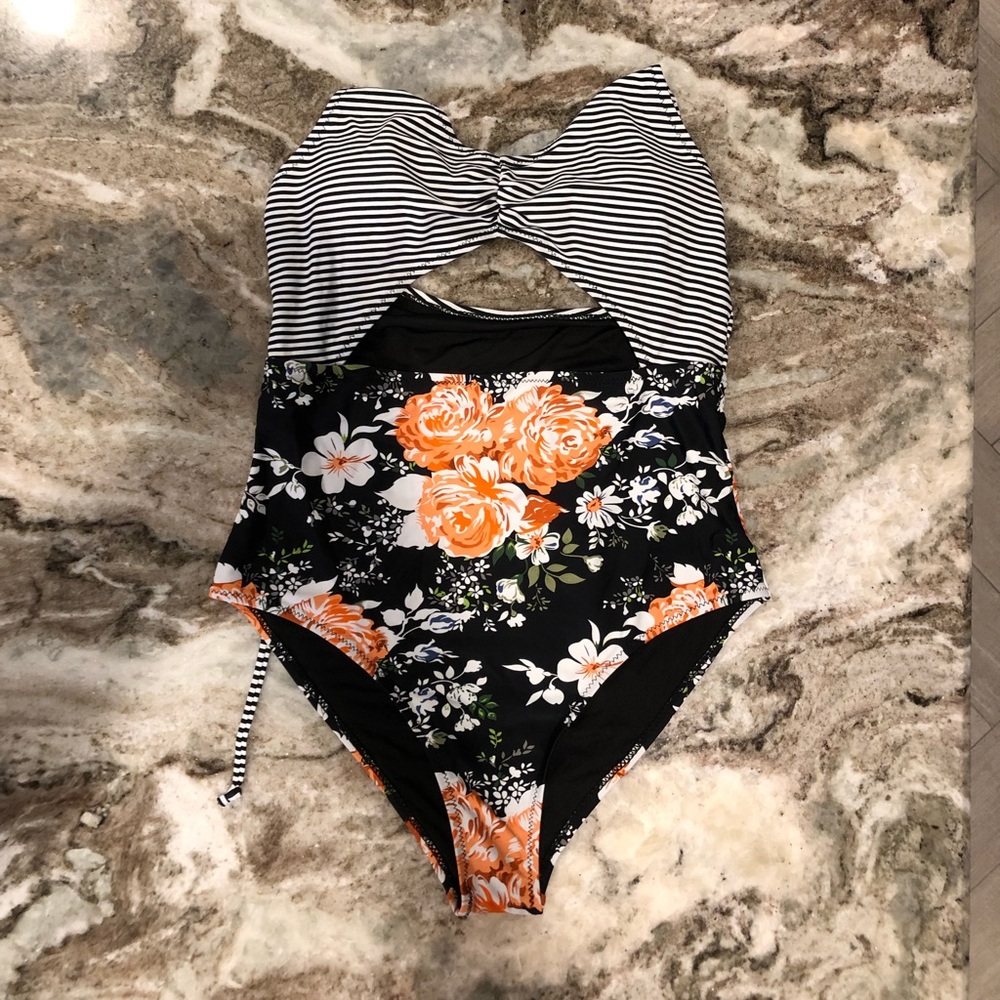 Brand new beautiful one piece bathing suit